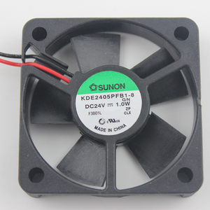 正品SUNON建准 5010 24V 1.0W KDE2405PFB1-8 5CM/厘米变频器风扇