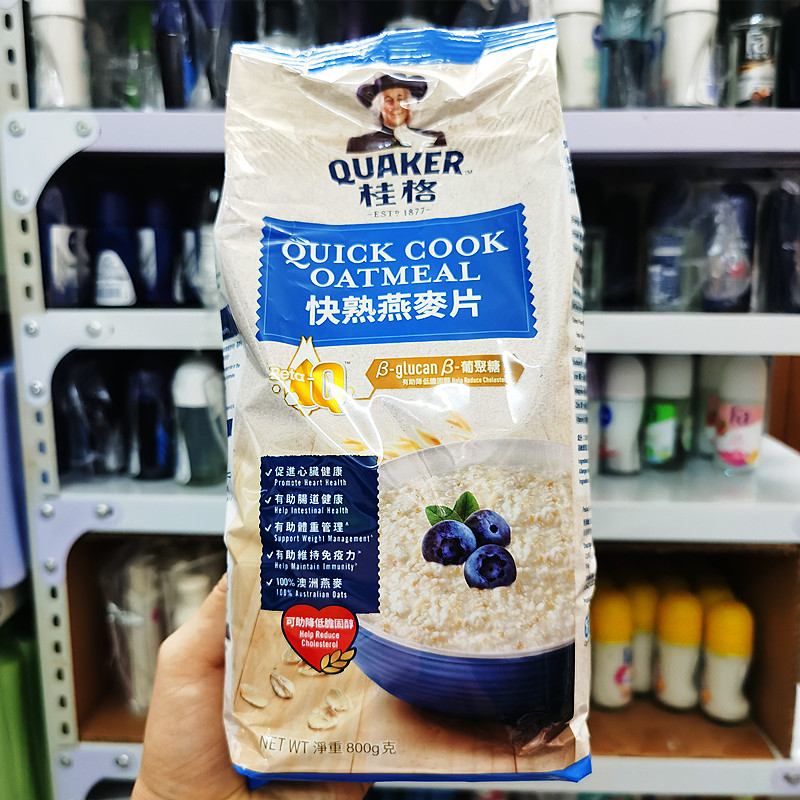 QUAKER桂格快熟燕麦片营养早餐
