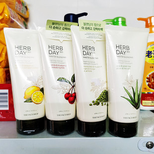 韩国The FaceShop菲诗小铺泡沫洗面奶深层清洁控油补水洁面乳男女