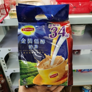 包邮 倍醇奶茶16.5克34条 休闲饮品 立顿金装 香港进口Lipton