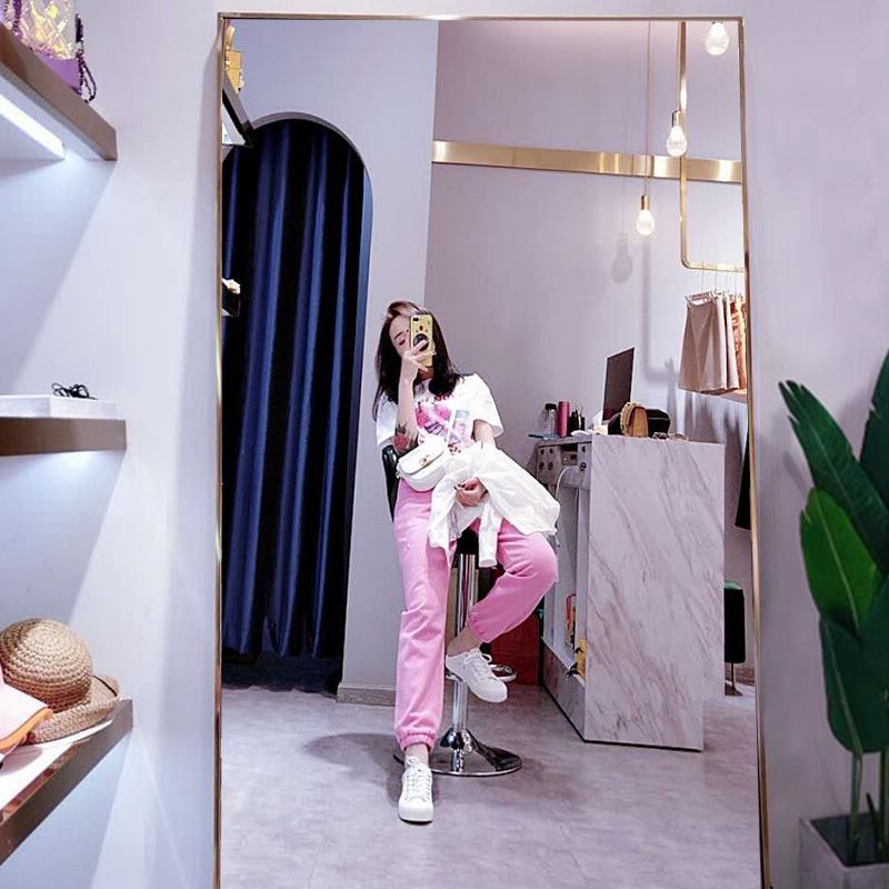 全身镜子支架穿衣镜落地镜女生可定做服装店拉长显瘦立体大试衣镜满1163.00元可用1元优惠券