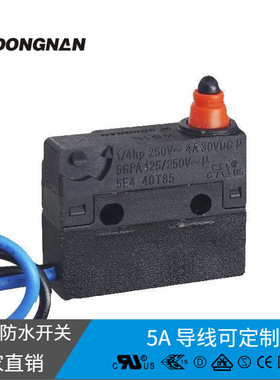 充电枪防水微动开关WS1L  IP67 空座检测开关高按钮设计长寿命