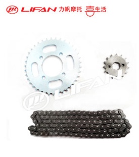 热卖力帆摩托车原厂配件LF150-10B/10SKPR200 套链组合输出链轮条