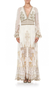 Camilla 2026春夏新款真丝长款连衣裙特价