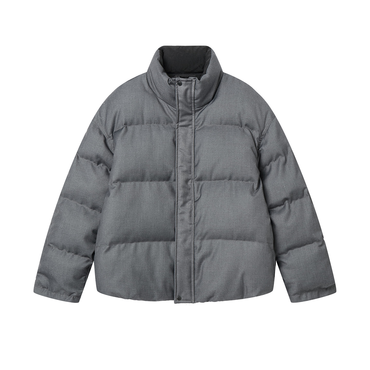 地卜师 双面穿棉衣男冬季面包服新款宽松保暖防寒加厚上衣外套