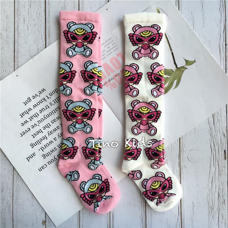 新款黑超宝宝奶嘴儿童袜子长筒袜过膝盖高筒袜四季袜粉色 2-5岁|ruв категории Детская одежда, носки (детей в возрасте 0 - 16) - от Buy2taobao.com для оказания профессиональной услуги покупки агента Taobao