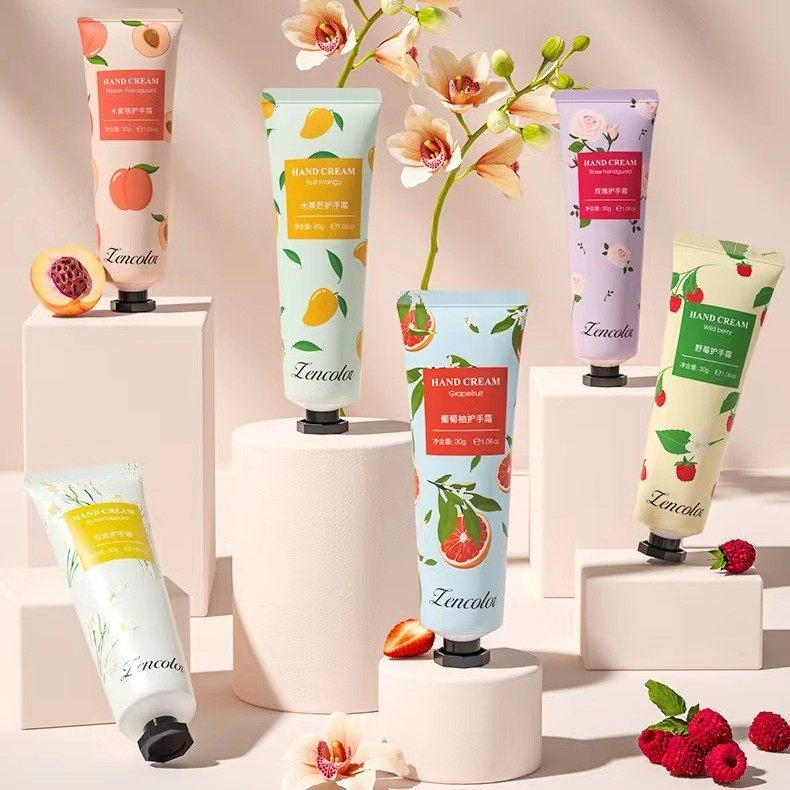 正彩护手霜小甘菊栀子花雏菊洋甘