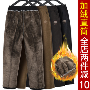 加肥加大码老年人棉裤女款妈妈加绒裤子冬装保暖裤胖太太奶奶女裤