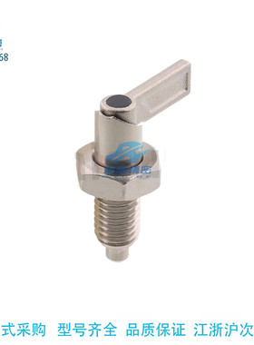 PMXRM10/ZAU21-M10 粗牙螺纹把手型旋钮柱塞L型弹簧分度销