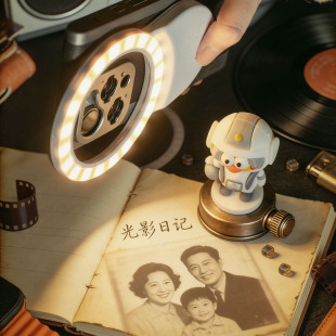 fotorgear复古氛围感补光灯适用苹果手机摄影专用便携磁吸拍照灯