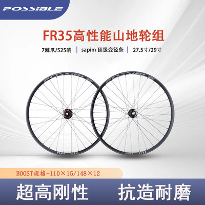PossibleFR35山地铝合金轮组