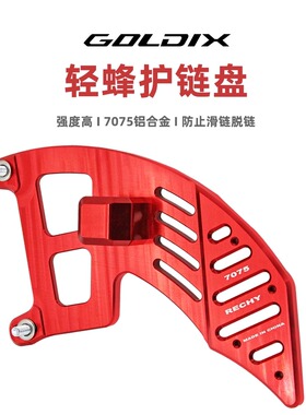 GOLDIX轻蜂护链器 防止滑链脱链保护链条 电动摩托车改装加强配件