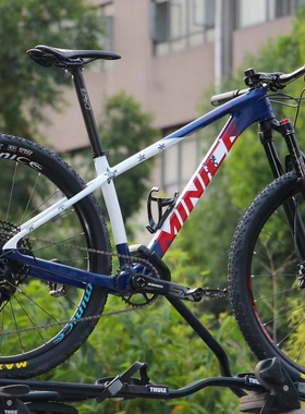 蒙纳斯minice碳纤维山地自行车超轻12速气叉减震双油刹越野桶轴