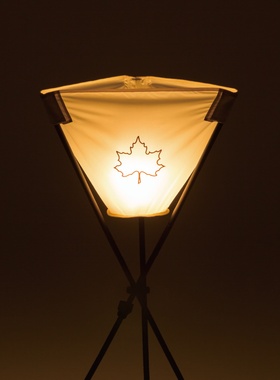 logos户外露营户外野餐火炬型支架气氛灯架营地灯杆架支撑架