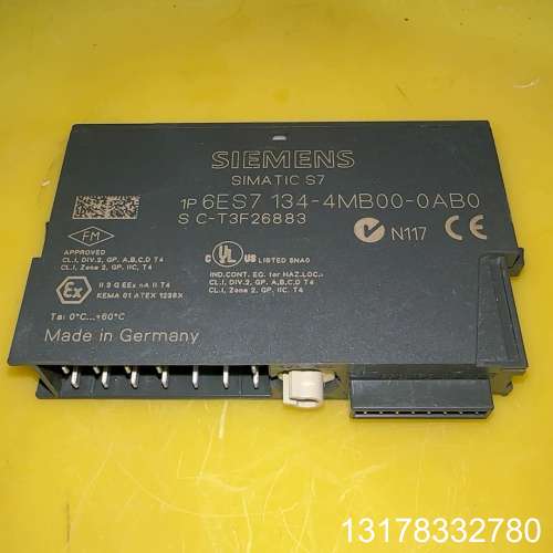 6ES7 134-4MB00-0AB0一片，无磕碰无