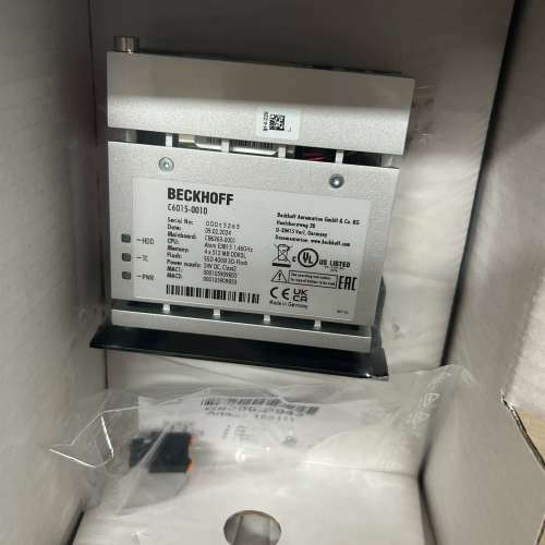 C6015-0010+倍福紧凑型工业PC，盒码一致的