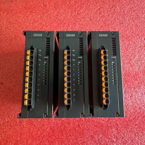 台达AS08AM10N-A PLC模块，24VDC成色如图，