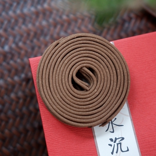 星州沉香盘香礼盒套装天然香薰熏香 室内瑜伽舒缓净化4小时 24片