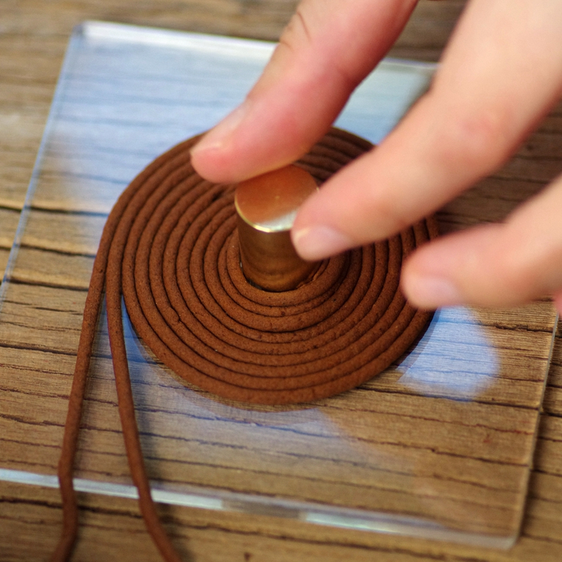 手工制作盘香工具套装双盘绕香器