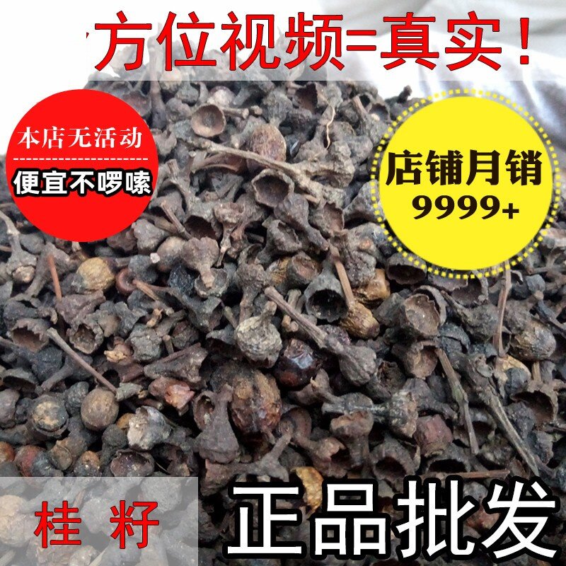 肉桂子 500g 肉桂籽子粉面正己干货中药材香料调料大全部散装食用