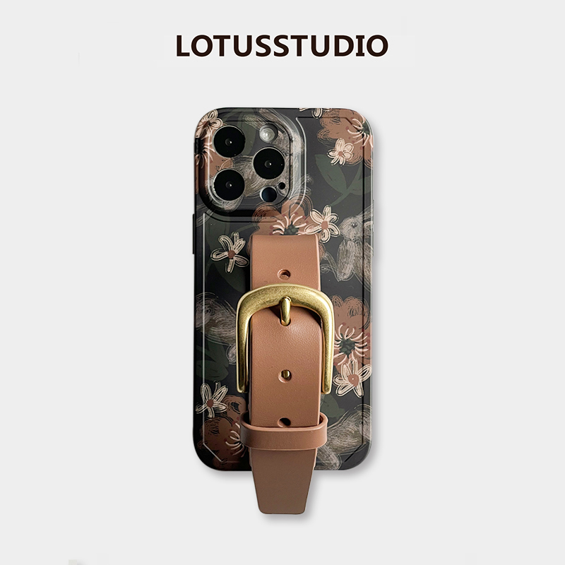 苹果15promax手绘踪林兔豆豆钉