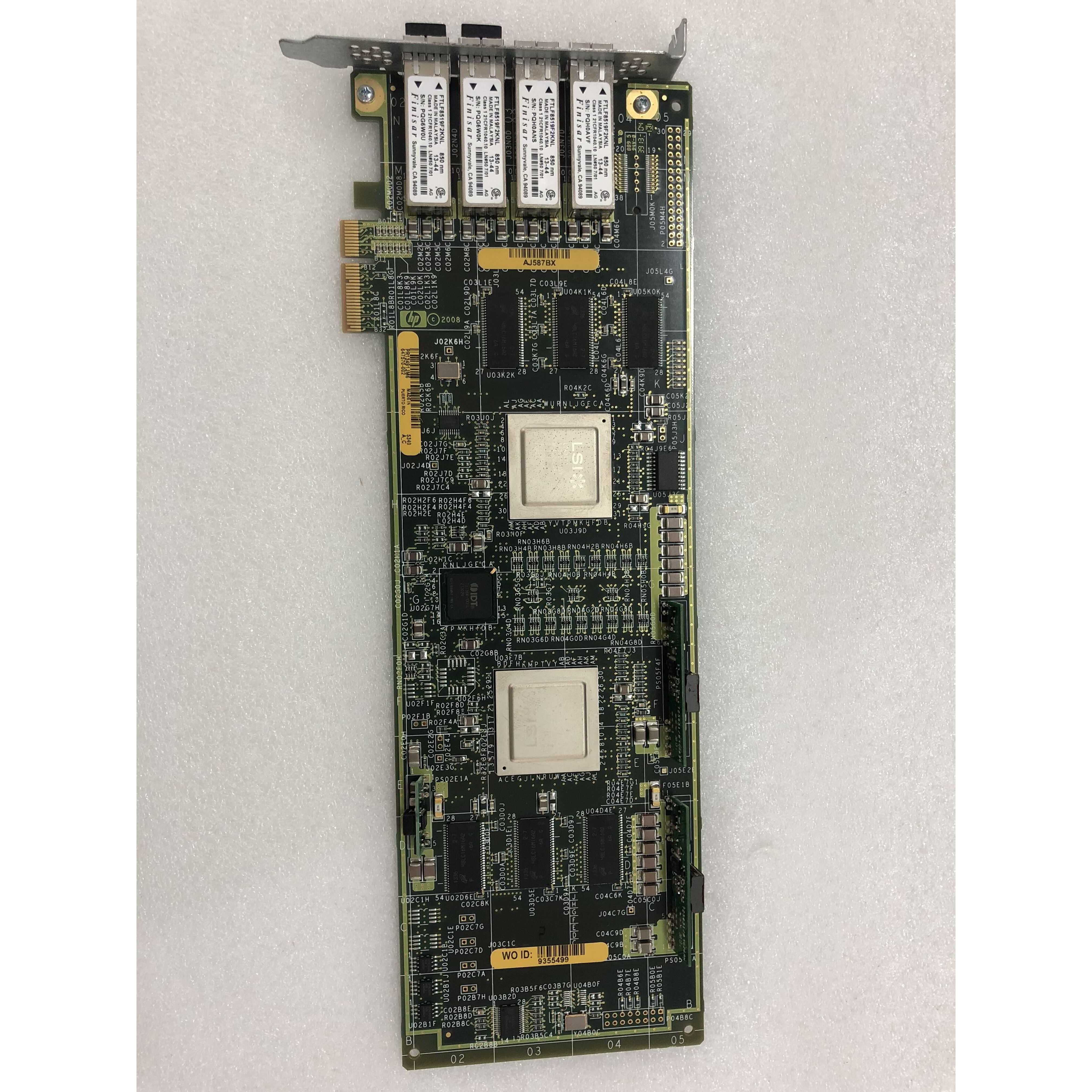 HP AJ587BX 647570-002 4口 RX2800 I2光纤卡非实价