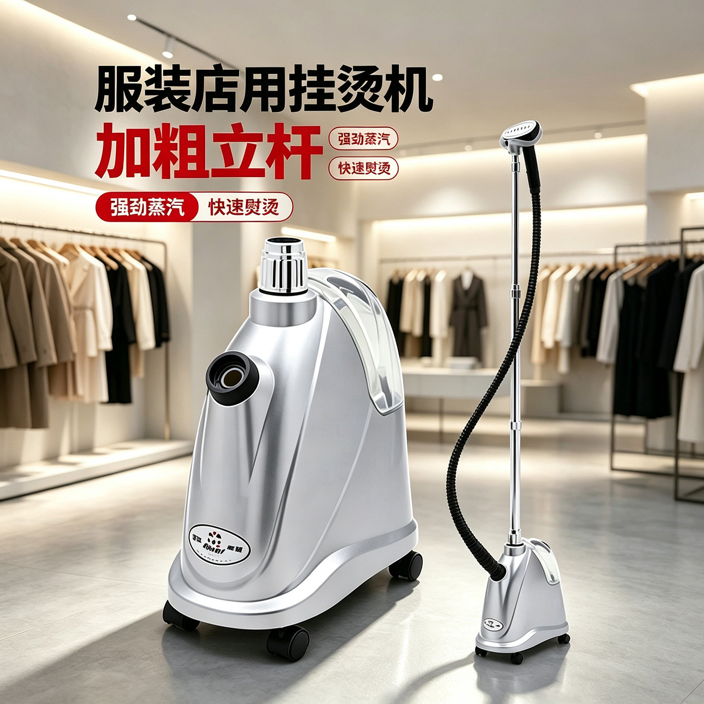 麦尔挂烫机蒸汽熨斗家用服装店大功率手持商用电烫斗全自动熨烫机