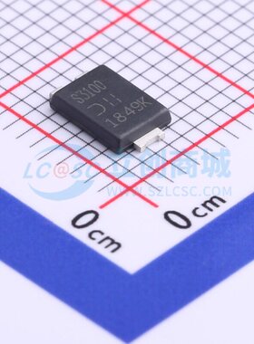 肖特基二极管 PDS3100Q-13 Power-DI-5 DIODES(美台) 电子元器件