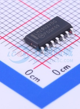 运算放大器 LM2902VDR2G SOP-14 onsemi(安森美) 电子元件原装正