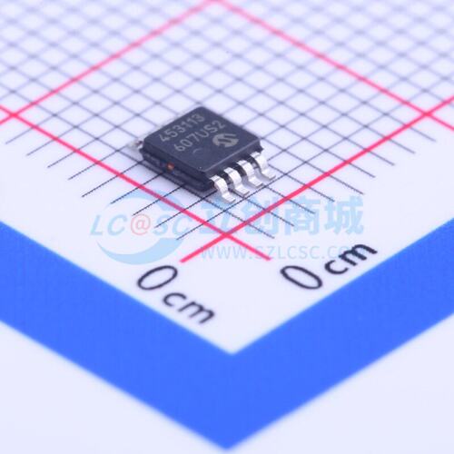 数字电位器 MCP4531-103E/MS MSOP-8 MICROCHIP(美国微芯) 元器件