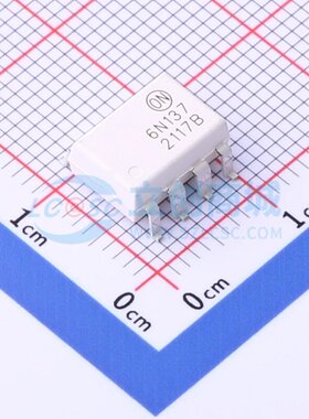 逻辑输出光耦 6N137SM SOP-8-2.54mm onsemi(安森美) 电子元器件