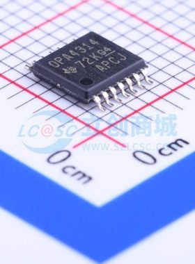 运算放大器 OPA4314AIPWR TSSOP-14 TI/德州 电子元器件原装正品