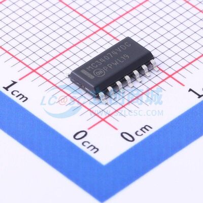 运算放大器 NCV34074VDR2G SOIC-14 onsemi(安森美) 电子元件配单
