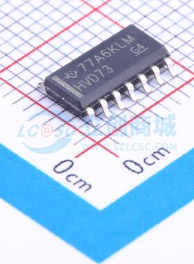 RS-485/RS-422芯片 SN65HVD73DR SOIC-14 TI/德州 电子元器件配单