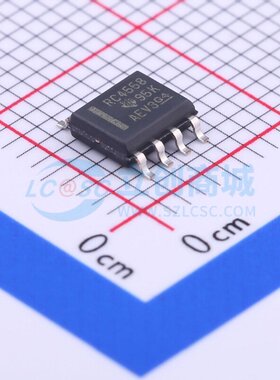运算放大器 RC4558DR SOIC-8 TI/德州 电子元器件配单原装正品