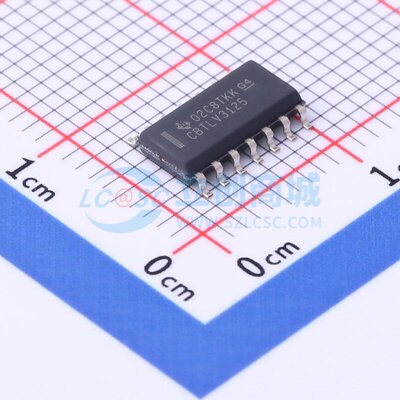 信号开关/编解码器/多路复用器 SN74CBTLV3125DR SOIC-14 TI/德州