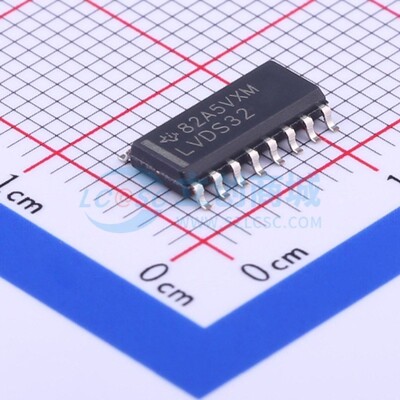LVDS芯片 SN65LVDS32DR SOIC-16 TI/德州 电子元器件配单原装正品