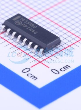 模拟开关/多路复用器 MC14551BDR2G SOIC-16 onsemi(安森美)
