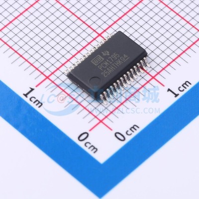 ADC/DAC芯片 PCM1795DBR SSOP-28 TI/德州 电子元件配单原装正品