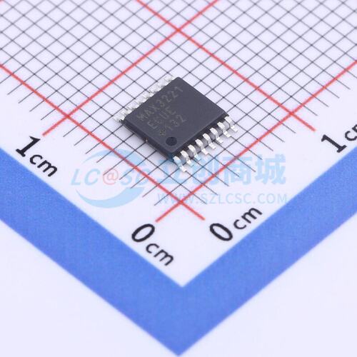 RS232芯片 MAX3221ECUE+T TSSOP-16 MAXIM(美信) 电子元器件配单