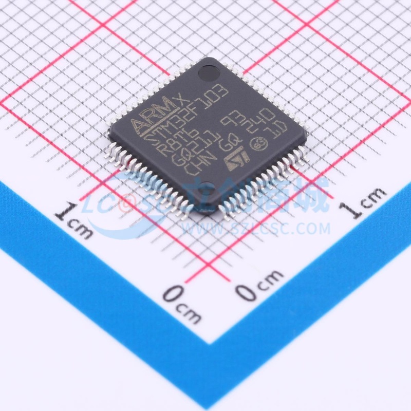 单片机(MCU/MPU/SOC) STM32F103R8T6TR LQFP-64 ST(意法半导体)