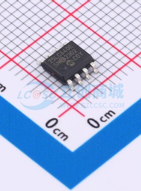 EEPROM 25LC640-E/SN SOIC-8 MICROCHIP(美国微芯) 电子元件配单