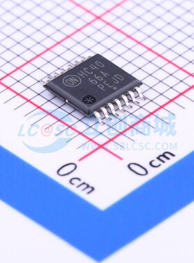 模拟开关/多路复用器 MC74HC4066ADTR2G TSSOP-14 onsemi(安森美)