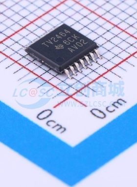 运算放大器 TLV2464CPWR TSSOP-14 TI/德州 电子元器件 原装正品