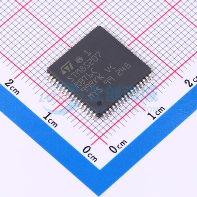 单片机(MCU/MPU/SOC) STM8S207RBT6CTR LQFP-64 意法半导体芯片