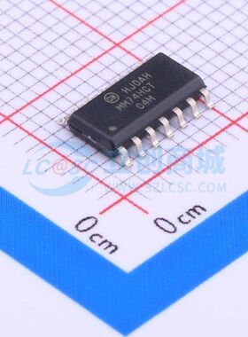 反相器 MM74HCT04Mx SOIC-14 onsemi(安森美) 电子元器件原装正品