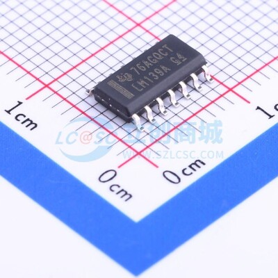 比较器 LM139ADR SOIC-14 TI/德州 电子元器件配单原装正品
