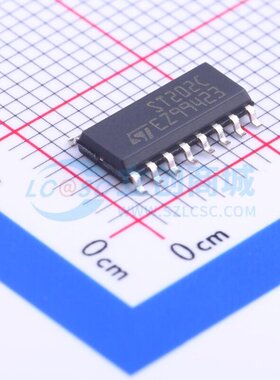 RS232芯片 ST202CDR SOIC-16 意法半导体芯片 电子元器件原装正品