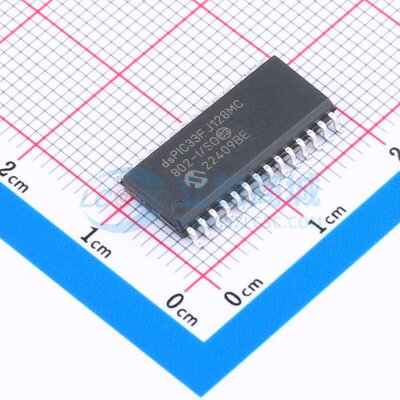 数字信号处理器(DSP/DSC) dsPIC33FJ128MC802-I/SO SOIC-28 MICRO
