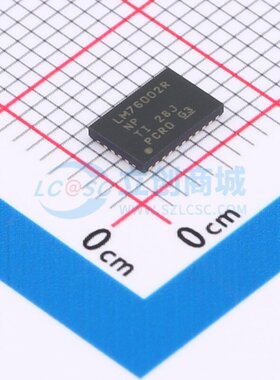 DC-DC电源芯片 LM76002RNPR WQFN-30(4x6) TI/德州 电子元件配单